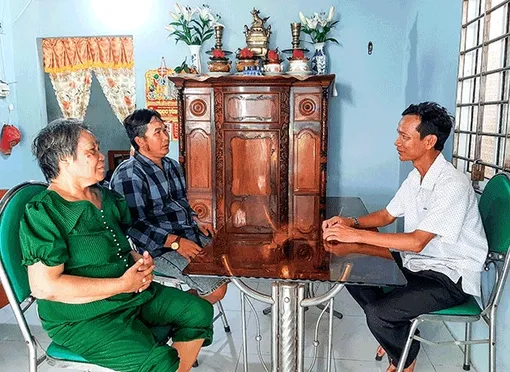 Chi bộ ấp Trường Trung hành động vì dân