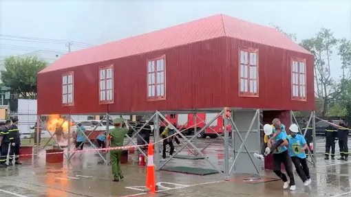 Đại diện TP Cần Thơ tham dự hội thi nghiệp vụ về chữa cháy và cứu nạn, cứu hộ toàn quốc