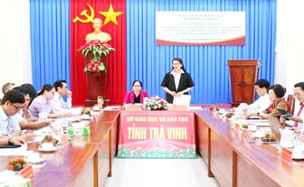 ត្រួត​ពិនិត្យ​ស្ថាន​ភាព​បង្រៀន​ និង​រៀន​ភាសា​ជន​ជាតិ​ដល់​ជន​រួម​ជាតិ​ខ្មែរ​នៅ​ខេត្ត​ត្រា​វិញ​