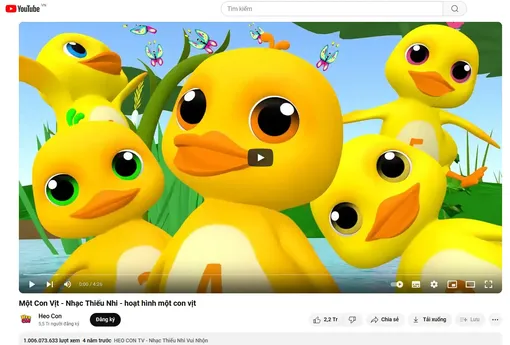 Sức hút nhạc thiếu nhi