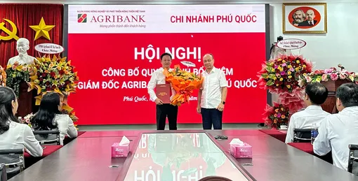 Công bố quyết định bổ nhiệm Giám đốc Agribank Chi nhánh Phú Quốc