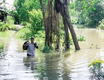 Nhanh chóng khắc phục đoạn đường bị sụt lún