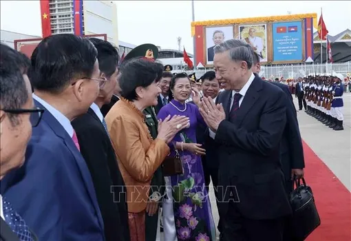 President To Lam concludes state visit to Cambodia