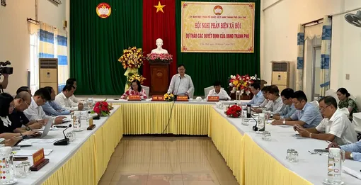 Mặt trận góp ý, phản biện dự thảo các quyết định của UBND thành phố