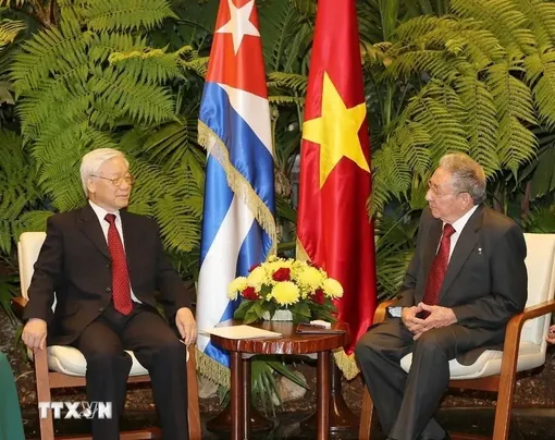 Cuban media highlighted Vietnamese Party leader Nguyen Phu Trong’s contributions