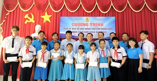 Chăm lo trẻ em, con đoàn viên, người lao động
