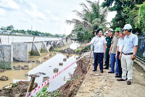 Niềm vui từ những công trình, dự án phòng, chống sạt lở, chỉnh trang đô thị