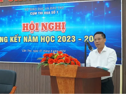 Hội nghị tổng kết năm học 2023-2024 Cụm thi đua số 1