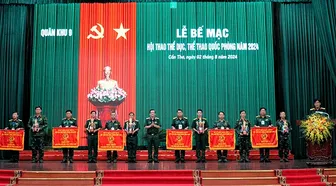 Bế mạc Hội thao Thể dục - Thể thao quốc phòng Quân khu 9 năm 2024