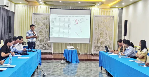 Tập huấn giám sát trọng điểm HIV, STI năm 2024