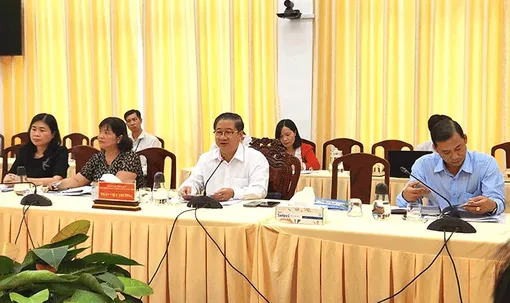 Bàn kế hoạch tổ chức diễn đàn quốc tế Phát triển bền vững ÐBSCL