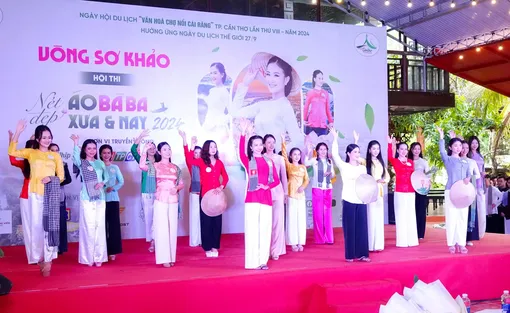 Sơ khảo Hội thi “Nét đẹp Áo bà ba xưa và nay”