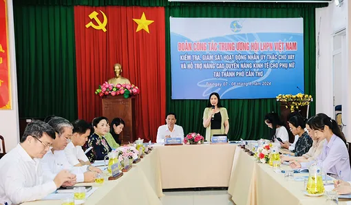 Tiếp tục tuyên truyền, tạo điều kiện để hội viên phụ nữ, hộ dân tiếp cận các nguồn vốn một cách thuận lợi nhất