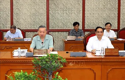 Tổng Bí thư, Chủ tịch nước Tô Lâm chủ trì Phiên họp thường kỳ Bộ Chính trị