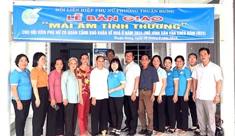 Bàn giao Mái ấm tình thương Bàn giao Mái ấm tình thương