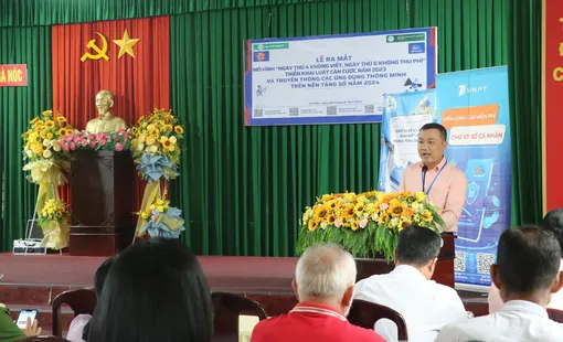 Ra mắt mô hình “Ngày thứ tư không viết, ngày thứ sáu không thu phí”
trong giải quyết hồ sơ thủ tục hành chính