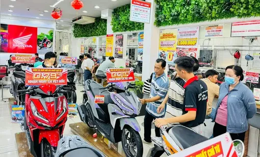 Thị trường xe gắn máy nỗ lực kích cầu