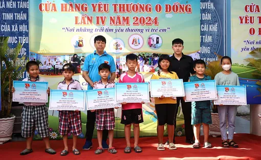 “Cửa hàng yêu thương 0 đồng” đến với thiếu nhi có hoàn cảnh khó khăn