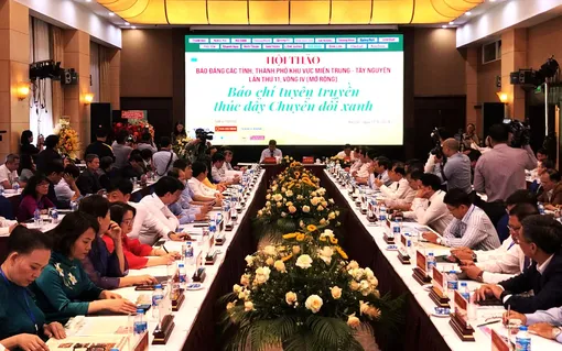 Vai trò quan trọng của báo chí trong thúc đẩy chuyển đổi xanh