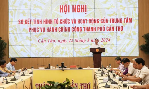 Phát huy ưu điểm và có giải pháp khắc phục hạn chế để Trung tâm Phục vụ hành chính công TP Cần Thơ hoạt động ngày càng tốt hơn