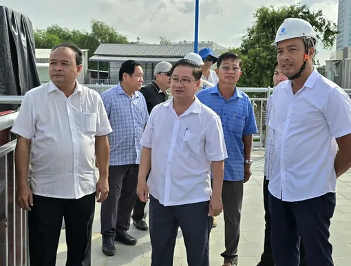 Chủ tịch thành phố Cần Thơ kiểm tra công trình âu thuyền Cái Khế
