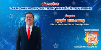 Cần Thơ: 3 cá nhân đạt Giải thưởng “Cán bộ, công chức, viên chức trẻ giỏi” toàn quốc năm 2024