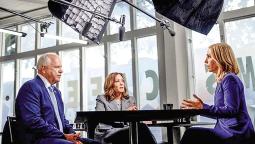 Bà Harris thay đổi về quan điểm, nhưng không thay đổi giá trị