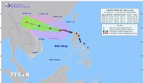 Thủ tướng Chính phủ yêu cầu tập trung ứng phó khẩn cấp với bão số 3