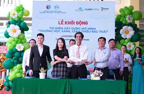 Thí điểm mô hình “Trường học xanh, giảm thiểu rác thải”