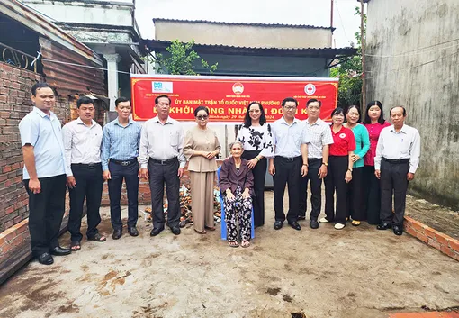 Phường An Bình phối hợp xây dựng, sửa chữa 6 căn nhà cho hộ khó khăn về nhà ở