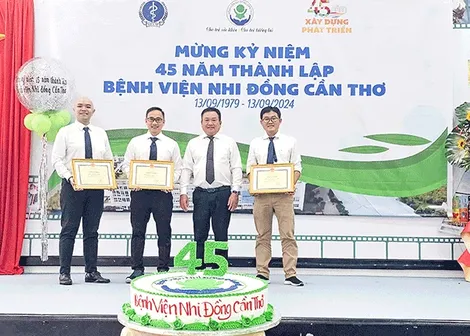 Bệnh viện Nhi đồng TP Cần Thơ kỷ niệm 45 năm thành lập