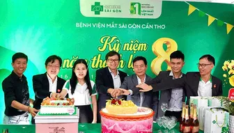 Bệnh viện Mắt Sài Gòn Cần Thơ Kỷ niệm 8 năm thành lập