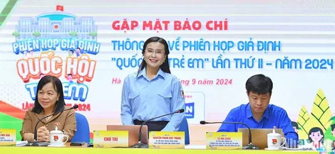 “Quốc hội trẻ em” sẽ thảo luận về tác hại chất kích thích và bạo lực học đường