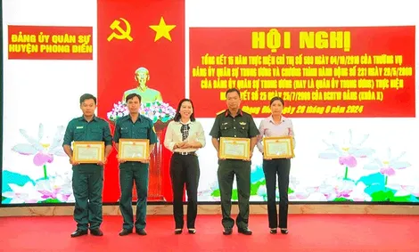 Ðoàn viên, thanh niên lực lượng vũ trang đóng góp hơn 4.600 ngày công lao động giúp dân