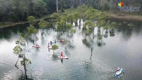 Đăng ký ngay tour chèo Sup Đà Lạt tại DaLat Holiday