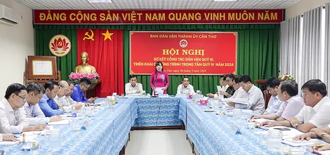 Nâng cao hiệu quả công tác dân vận, chăm lo đời sống nhân dân