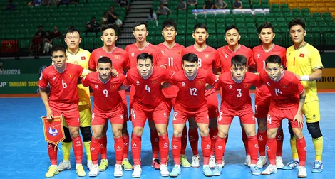 Việt Nam cùng bảng với Thái Lan tại Giải vô địch Futsal Đông Nam Á 2024