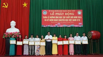 Phát động “Tuần lễ hưởng ứng học tập suốt đời năm 2024”