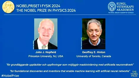 Nobel Vật lý 2024 tôn vinh phát minh học máy sử dụng mạng lưới thần kinh nhân tạo