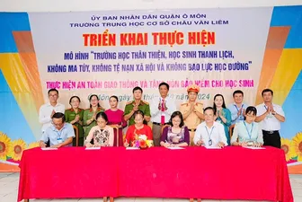 Xây dựng trường học lành mạnh, không có tệ nạn xã hội, bạo lực học đường