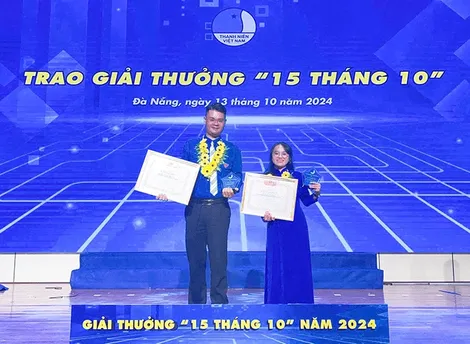 TP Cần Thơ có 2 “thủ lĩnh” thanh niên đạt Giải thưởng “15 tháng 10”