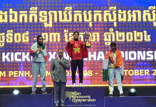 Vietnam bags 11 gold medals at 2024 Asian Kickboxing Championships