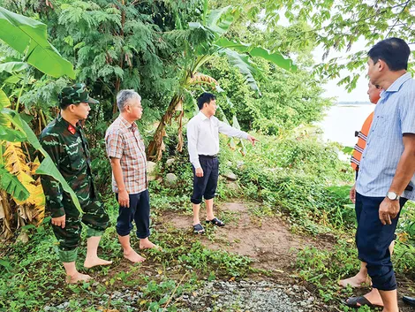 Chủ động ứng phó khi lũ thượng nguồn đổ về, triều cường xuất hiện