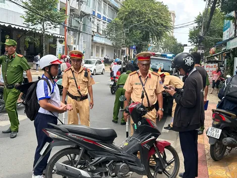 Tăng cường tuần tra, kiểm soát và xử lý vi phạm trên các tuyến, địa bàn trọng điểm, phức tạp về giao thông