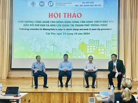 Định hướng phát triển công nghệ để thích ứng với biến đổi khí hậu, quản trị thành phố thông minh