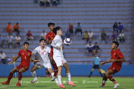 U17 Việt Nam thắng thuyết phục U17 Myanmar 2-0, sáng cửa giành vé dự vòng chung kết châu Á