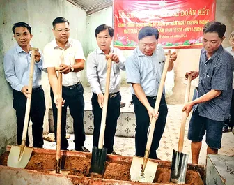 Khởi công xây nhà Ðại đoàn kết