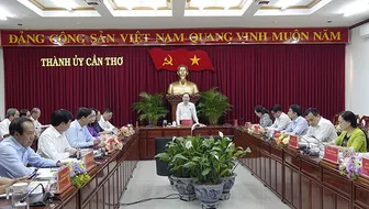 Bí thư Thành ủy làm việc với các hội quần chúng do Đảng, Nhà nước giao nhiệm vụ