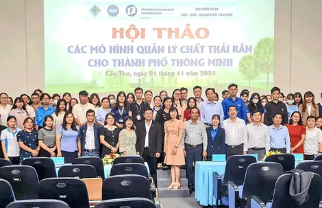 Hội thảo “Các mô hình quản lý chất thải rắn cho thành phố thông minh”