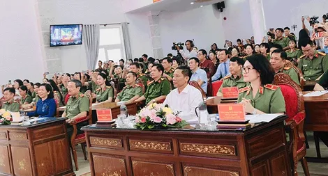 Chung kết Hội thi “Cán bộ Hội Phụ nữ cơ sở giỏi" lực lượng Công an Nhân dân năm 2024